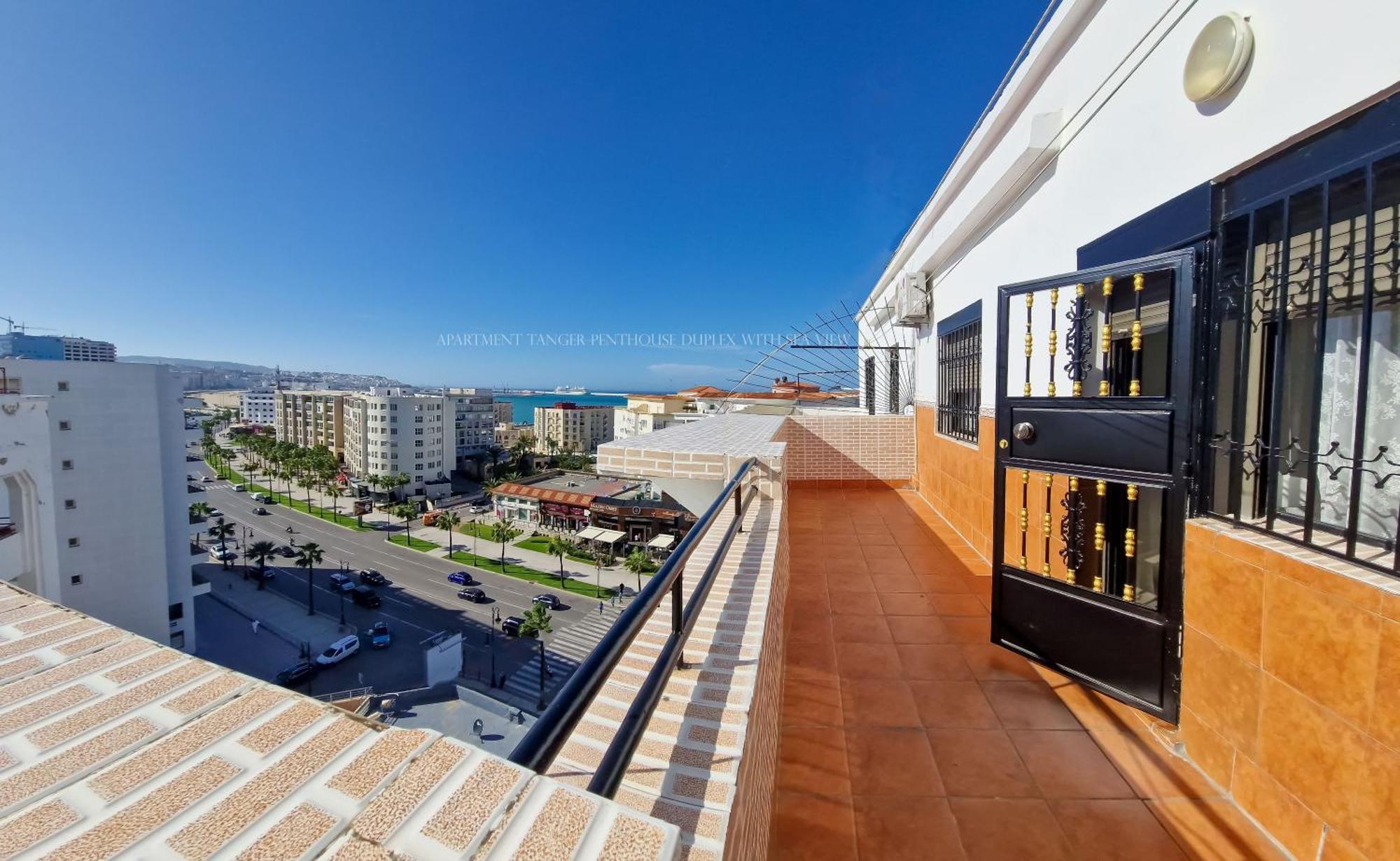 Apartment Tanger Penthouse Duplex With Sea View Exterior photo